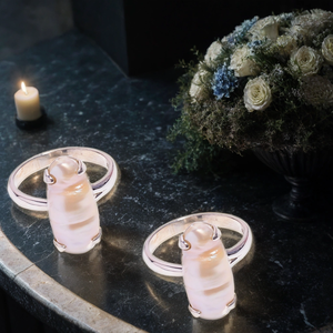 Elegante Perla Natural Biwa Hecha a Mano con Plata de Ley 925, Piedra Preciosa de Grado Étnico, Talla Estadounidense 9.5 para Compromiso y Boda - Product Image 3