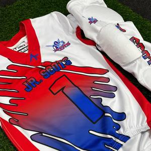 Maillots de rugby américains personnalisés en sublimation en gros, nouveau design, uniformes de ligue de football américain à personnaliser - Product Image 5