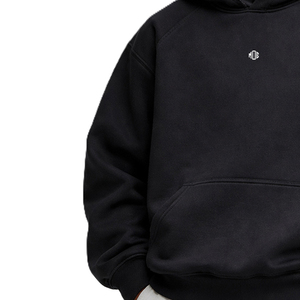 Sudadera con Capucha de Felpa de Algodón Grueso para Hombre, Estilo Urbano Minimalista, Sudaderas con Capucha Lisas para Personalizar, Suministro de Fábrica de Ropa - Product Image 5