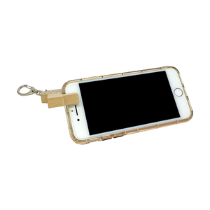 <b>Customized</b> Decorative Wooden <b>Key</b> <b>Ring</b> Phone Holder Colorful Charm for Gifts - Product Image 3