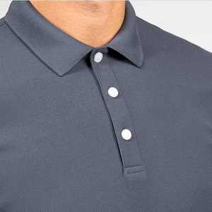 Chemises polo personnalisables pour hommes, vêtements de sport d'extérieur respirants, manches courtes, unies - Product Image 4
