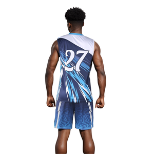 Uniforme de Voleibol Personalizado de Primera Calidad, Diseño OEM/ODM, Poliéster, Spandex, Paneles de Malla, para Universidad, Escuela, Club, Equipo - Product Image 2
