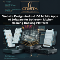 Diseño de Sitios Web, Aplicaciones Móviles Android iOS, Software de IA para Limpieza de Baños y Cocinas, Plataforma de Reservas, WordPress, Shopify, IA para Comercio Electrónico