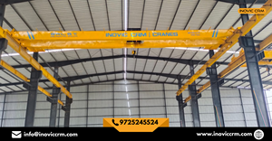 Grue à portique INOVIC CRM Goliath/Portal 10-50 tonnes jaune, prête à être expédiée |   Solution de levage industrielle robuste et durable de haute qualité OEM - Product Image 6