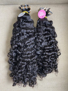 2025 Vente chaude Prêt à expédier Meilleure qualité de cheveux humains, y compris Afro Curl Loose Deep Wave Natural Wave HD Bundle - Product Image 3