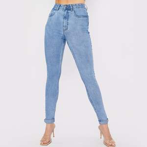 กางเกงยีนส์ผู้หญิงทรงลำลอง ขากว้าง เอวสูง สำหรับผู้หญิง ผ้าเดนิม - Product Image 5