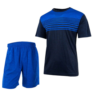 Vêtements de badminton et de tennis de table pour l'équipe masculine, kit d'entraînement de tennis, uniforme de tennis personnalisé imprimé et short - Product Image 1