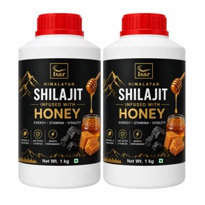 Résine de Shilajit de l'Himalaya Premium infusée au miel naturel 1kg – Mélange purifié de Shilajit et de miel pour l'énergie et la vitalité - Product Image 2