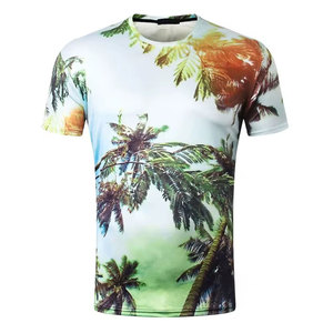 เสื้อยืดแขนสั้นผู้ชายลายพิมพ์แบบรีดร้อน ผ้าฝ้ายถัก 100% คอกลม สินค้ามาใหม่สำหรับฤดูร้อน - Product Image 1