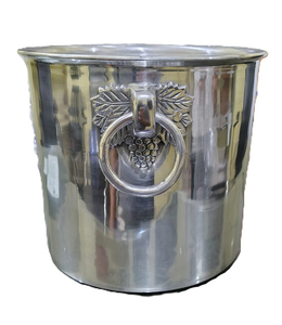 Seau à glace réutilisable en aluminium antirouille, refroidisseur à vin avec logo personnalisé pour les fêtes, écologique - Product Image 1