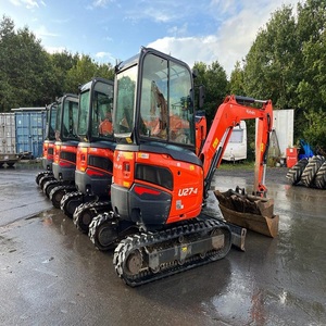 Miniexcavadora Kubota U27-4 de Alta Calidad, 4 Toneladas, Usada, con Pocas Horas de Uso, Miniexcavadora de Cadenas, Excavadora Kubota - Product Image 5