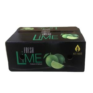 Boîte en carton ondulé pliable rectangulaire à 5 couches OEM 34*24*14 cm Impression offset UV Logo personnalisé Emballage de fruits Matériaux recyclés - Product Image 2