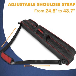 Best Quality Snooker Billiard <b>Stick</b> Bag Soft Rexine/Cordura Material Custom Logo Labels Adjustable Shoulder Strap XL XXL XXXXL - Product Image 6