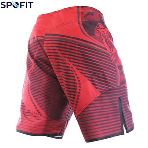 Shorts de Compression MMA Sportifs Solides de Haute Qualité avec Taille Élastique Mi-Haute, Séchage Rapide, Personnalisables, Vente en Gros pour Hommes - Product Image 2