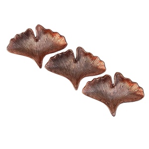 Tazón de frutas secas de Metal de hoja hecha a mano, cuencos decorativos para decoración del hogar plato de servicio antiguo para el hogar, mesa de comedor - Product Image 1
