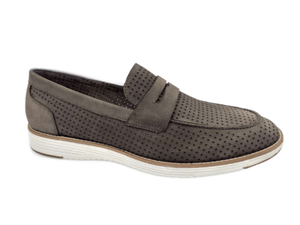 Mocasines Sin Cordones para Hombre, Punta Redonda, Antideslizantes, Transpirables, Entresuela de EVA, Suela de Goma, para Oficina y Trabajo, Color Oliva - Product Image 1