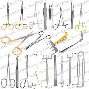 Ensemble de chirurgie abdominoplastique 22 pièces, instruments d'abdominoplastie, kit chirurgical de chirurgie plastique, acier inoxydable, OEM - Product Image 4