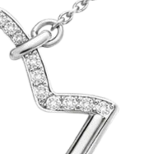 สร้อยคอ AKA Ivy Infinity Alloy ชุบทอง 18K ปรับความยาวได้ สร้อยคอผู้หญิง ดีไซน์ใบไอวี่สีเงิน ประดับจี้รูปอินฟินิตี้ แฟชั่น - Product Image 5