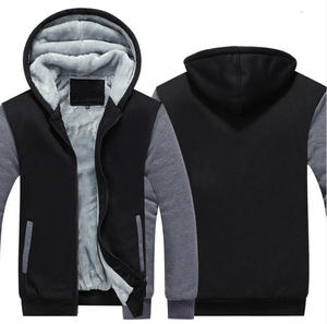 Sweat à capuche en polaire sherpa pour homme avec doublure en polaire moelleuse, développement d'échantillons pour les marques de vêtements de boutique — 102 caractères - Product Image 5