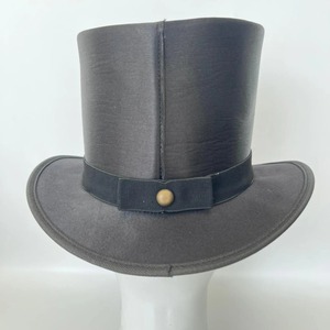 Chapeau haut-de-forme en cuir personnalisé pour homme – Qualité supérieure, avec couronne haute classique, bord structuré et option de design moderne - Product Image 6