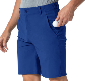 Shorts décontractés en coton imprimé pour hommes, coupe slim, shorts chino d'été avec poches - Product Image 3
