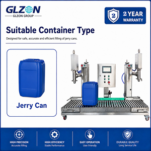 Machine de remplissage de bidons Jerry Can 5L <span class=keywords><strong>20L</strong></span> 25L pour liquides chimiques, détergents, huiles, acides et résines - Product Image 5