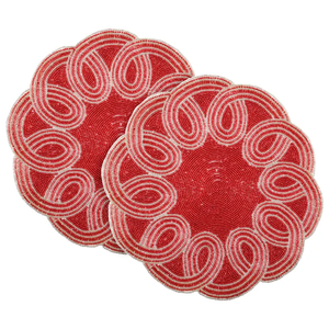 Meilleur set de table brodé à thème coloré avec perles pour la décoration de la maison, nappes de table, table à manger - Product Image 2