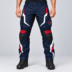 Pantalon de moto de haute qualité avec tissu résistant, coupe confortable, design protecteur, construction respirante pour la conduite à moto - Product Image 1