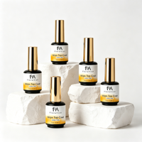 Top Coat Professionnel Sans HEMA pour Ongles - 15ml Gel de Finition Longue Durée avec Couche Adhésive pour Salon