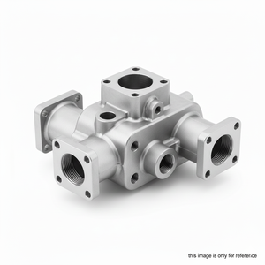 Piezas de metal fundido a la cera perdida mecanizadas por CNC: Conjunto de soporte de horquilla, placa de montaje de latón y base de engranaje para varillaje de control - Product Image 3