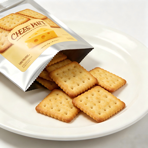 Food Packaging <b>Pouches</b> Moisture Proof Stand up Resealable Zipper hang Hole Matt White Doypack - Product Image 2