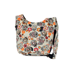 Sac hobo bohème pour femme en coton fait main avec bandoulière, provenant du Népal - Product Image 2
