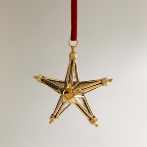 Top Metal Angel Decorations Set of 3 Handcrafted Christmas <b>Ornaments</b> with Glitter Finish and Halo Design - Product Image 5