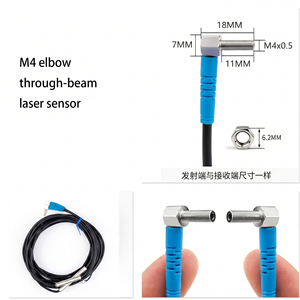 เซ็นเซอร์ลำแสงเลเซอร์ขนาดเล็ก M4 M6 90 องศา - Product Image 4