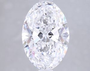 D couleur blanc diamant CVD cultivé en laboratoire 1.50 carats prix de gros VS1 clarté forme ovale en vrac excellent diamant CVD coupe brillant - Product Image 2