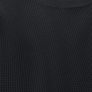 Chemise en tricot gaufré moderne, tissu léger et chaud, style tendance, idéale pour un look quotidien - Product Image 6