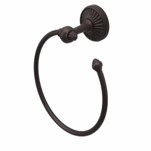 Porte-serviettes double barre en laiton, fait main, support mural, accessoire de salle de bain classique en laiton - Product Image 4