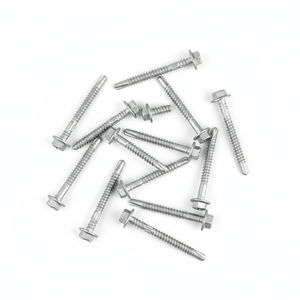 High Torque Full-Length Class Self-Drilling Screws - Hex Washer Head Fasteners - Product Image 1