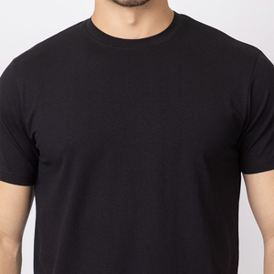 Latest Unique Design Summer Wear Cotton Men's T-<b>Shirt</b> Solid <b>Colour</b> O-Neck Breathable Quick Dry Casual Short Sleeve Regular Fit - Product Image 4