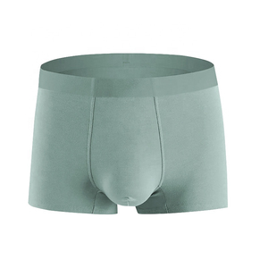 Boxers pour hommes HAIDII personnalisés en gros, de haute qualité, tricotés, taille mi-haute, en coton et élasthanne, très élastiques, respirants et antibactériens - Product Image 2