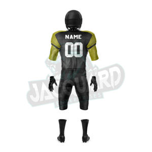 Uniforme de football américain respirant de haute qualité à bas prix, fabriqué en 100 % polyester - Product Image 4