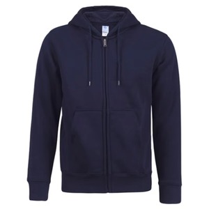 Custom <b>Zip</b> <b>Up</b> Hoodie Wholesale Cotton Polyester Fleece <b>Jacket</b> Unisex Streetwear OEM Bulk Order - Product Image 2