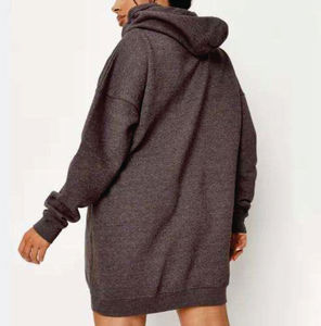 Sweat-shirt à capuche oversize pour femme, imprimé et brodé sur mesure, décontracté, imperméable, mode automne-hiver, manches longues - Product Image 4