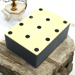 Premium quality Best Artisan handmade Mango Wood Bone Inlay Jewellery <b>Box</b> with Floral Design Handmade Luxury <b>Trinket</b> Storage <b>Box</b> - Product Image 1
