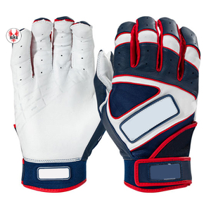 Guantes de Bateo de Béisbol Personalizados al por Mayor con Logotipo, de Cuero de Alta Calidad, Transpirables, Ligeros y Ecológicos - Product Image 1