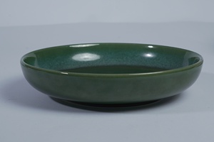 Green Celadon Porcelain Bowl Dinnerware Set Handmade Durable Colored Glazed Microwave & <b>Oven</b> Safe HORECA Dining - Product Image 5