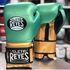 Guantes de Boxeo Muay Thai Celeto Rays de Cuero PU, OEM Profesionales, Ajustables, con Protección UV, Personalizables, Impermeables y Transpirables - Product Image 1