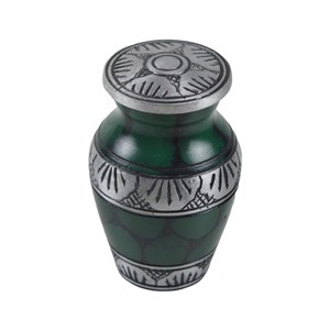 Urna Funeraria Clásica Real, Grande y Pequeña, con Diseño Grabado, de Alta Calidad y Acabado Brillante, para Cenizas de Adultos - Product Image 2