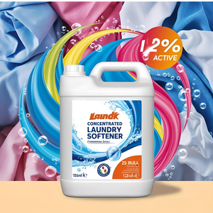 Suavizante de telas de lavandería industrial de 25L 12% activo con frescura lila y cítricos Suministro a granel OEM - Product Image 2