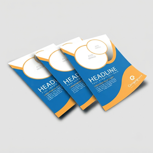 Plantilla de Diseño de Folletos Modernos con Diseño Geométrico y Tipografía Profesional para Uso en Marketing Empresarial - Product Image 6